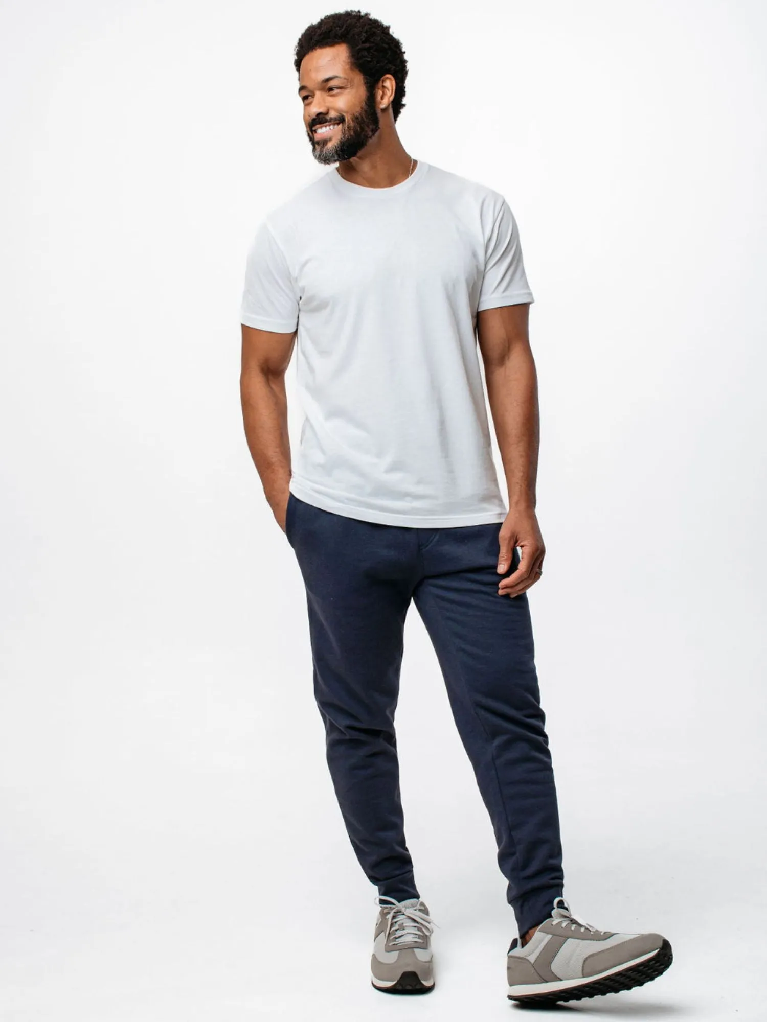 No Irritation Seams Odyssey Blue Fleece Sweatpants