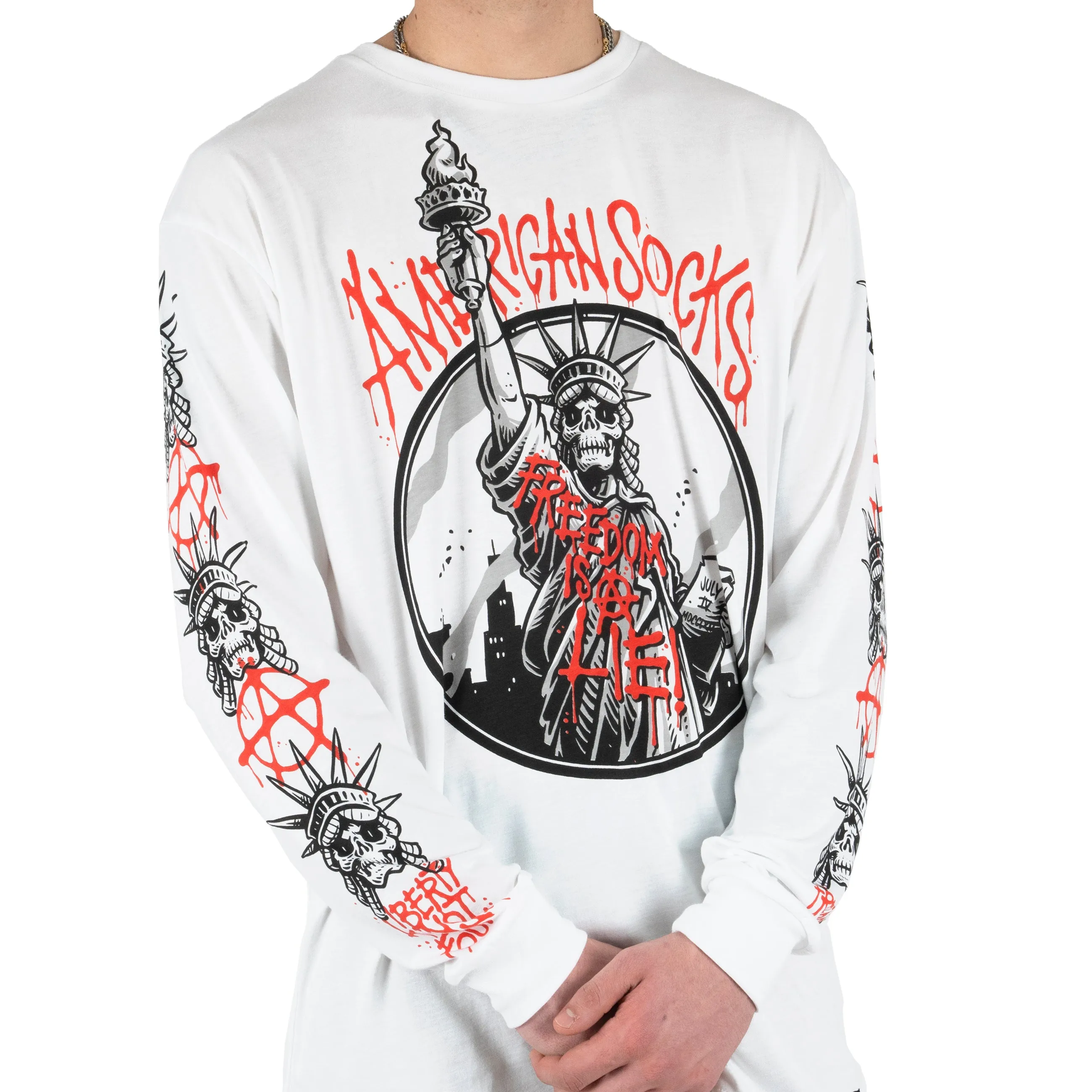 Freedom is a lie - Long Sleeve Soft Layer