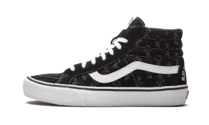 Sk8-Hi "Supreme - Hole Punch Denim - Black" Pressure Relief