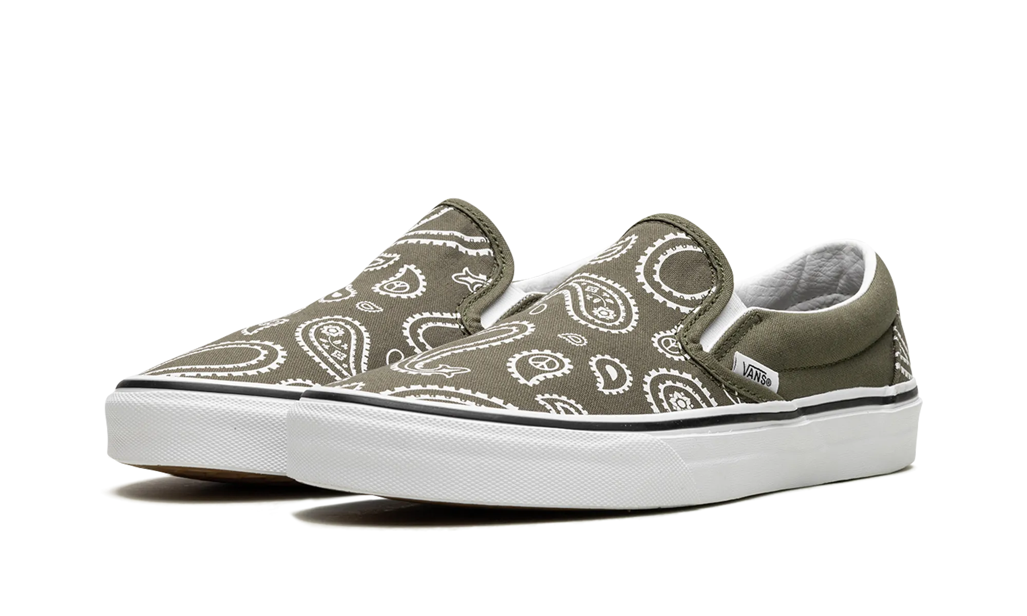 Classic Slip-On "Peace Paisley" Shock Absorbing Midsole