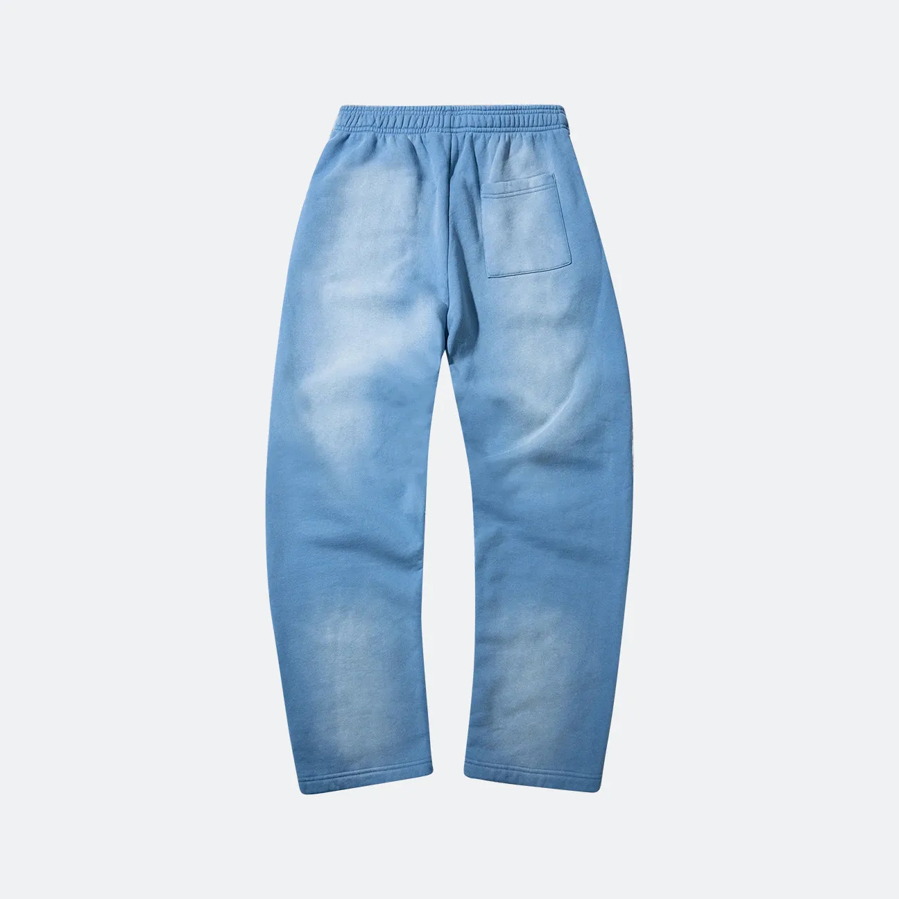 Market Static Arc Sweatpant - Sky Blue Warm design Relaxed Fit