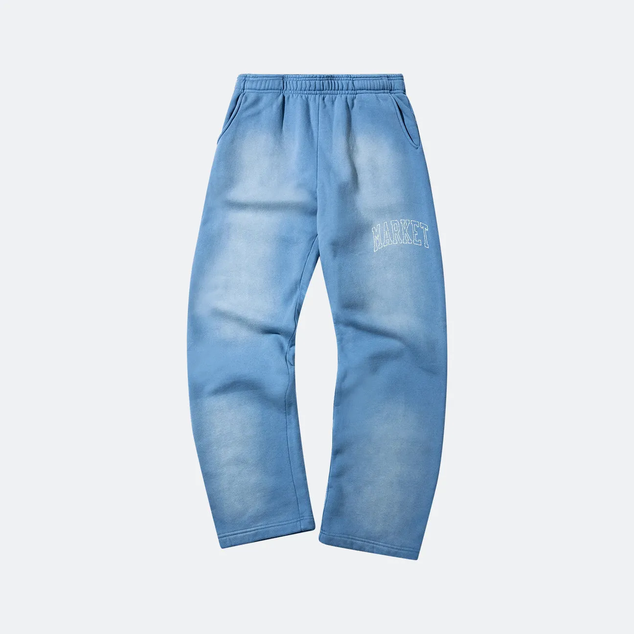 Sport Fit Tough Wear Market Static Arc Sweatpant - Sky Blue