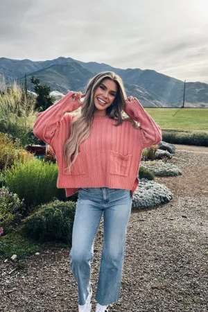 EcoFriendly Dyeing Inner Layer Aliyah Sweater Top