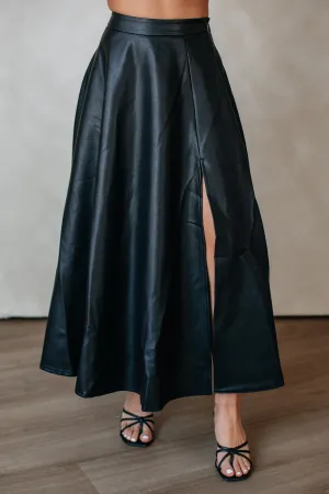 Keala Maxi Skirt Trend Ready Inverted Pleats