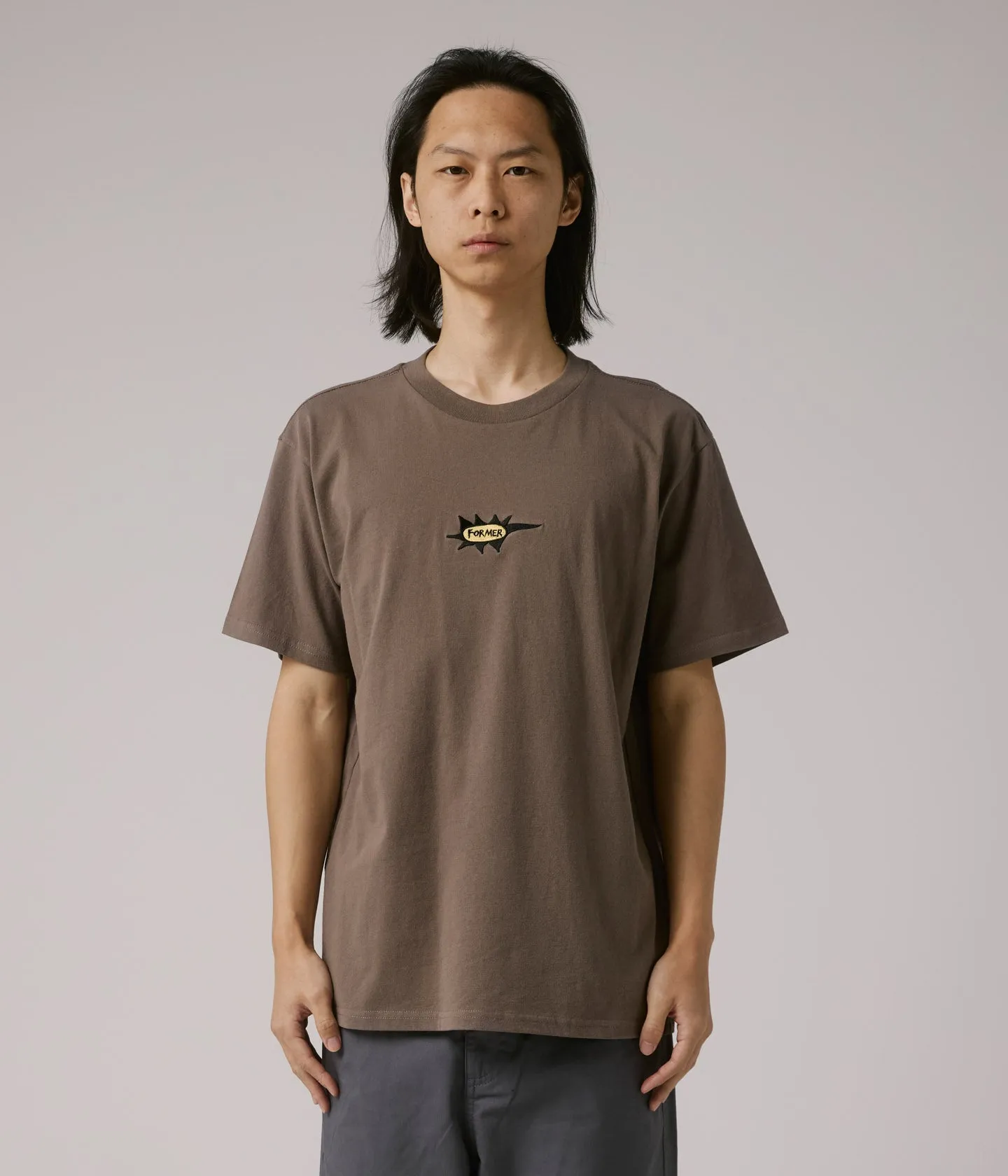GLEAM T-SHIRT // TAUPE Vintage Style