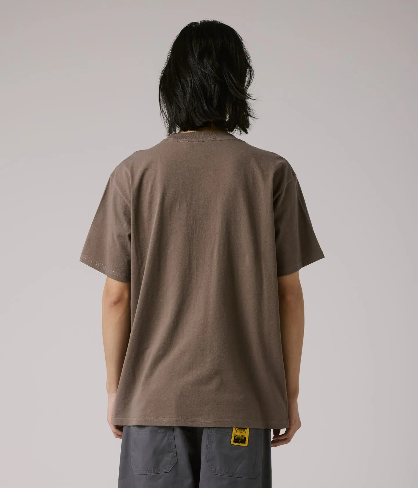 GLEAM T-SHIRT // TAUPE Travel Ready AdvancedMoistureManagement