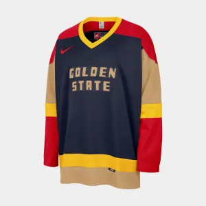 Durable Wear Golden State Warriors City Edition Mens Jersey (Blue/Yellow)