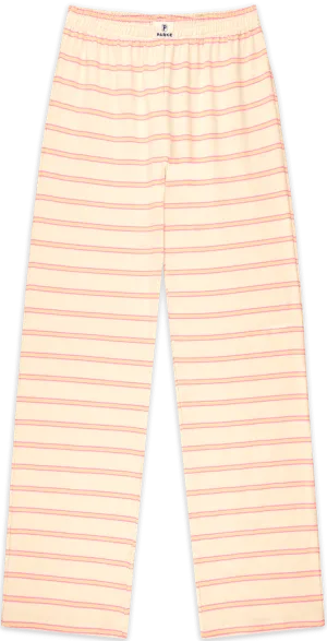 Striped Cotton Boxer Pants PermeableCloth DurableConstruction