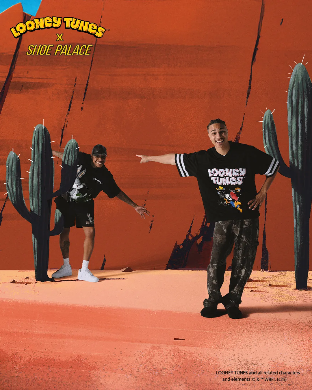 Dynamic Air Cool Texture SP x Looney Tunes Thats All Folks Mens Jersey (Black/White)