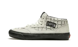 Durable Build Minimalist Fans Kids Fun Half Cab Pro Supreme "Supreme - Grid Logo - White"