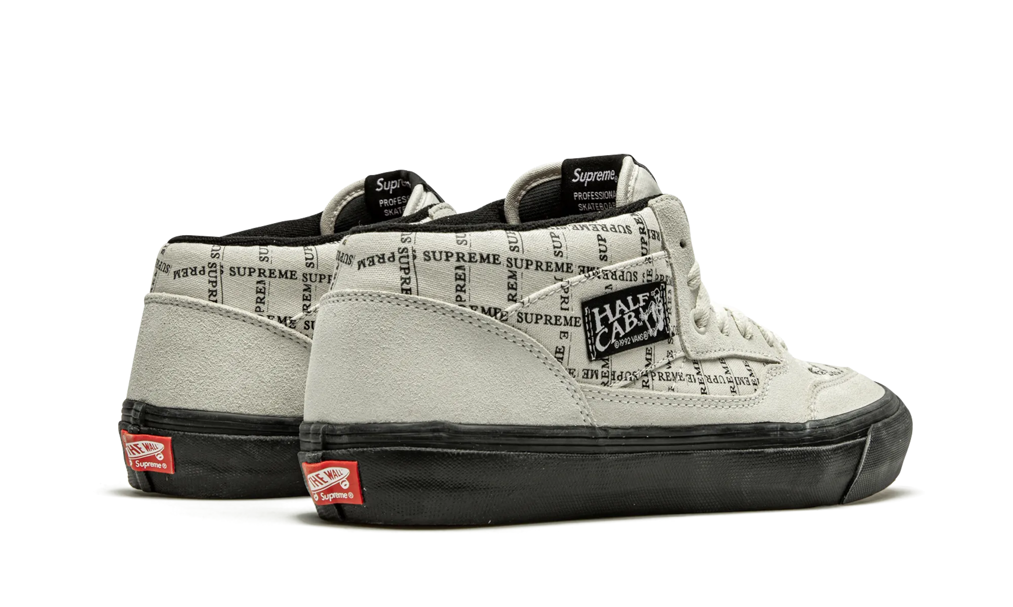Half Cab Pro Supreme "Supreme - Grid Logo - White" Memory Foam Casual Wear