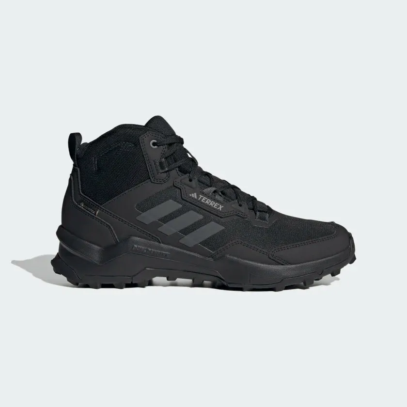 adidas TERREX AX4 MID GORE-TEX Hiking Shoes | Black Carbon | Men's Memory Foam Standing All