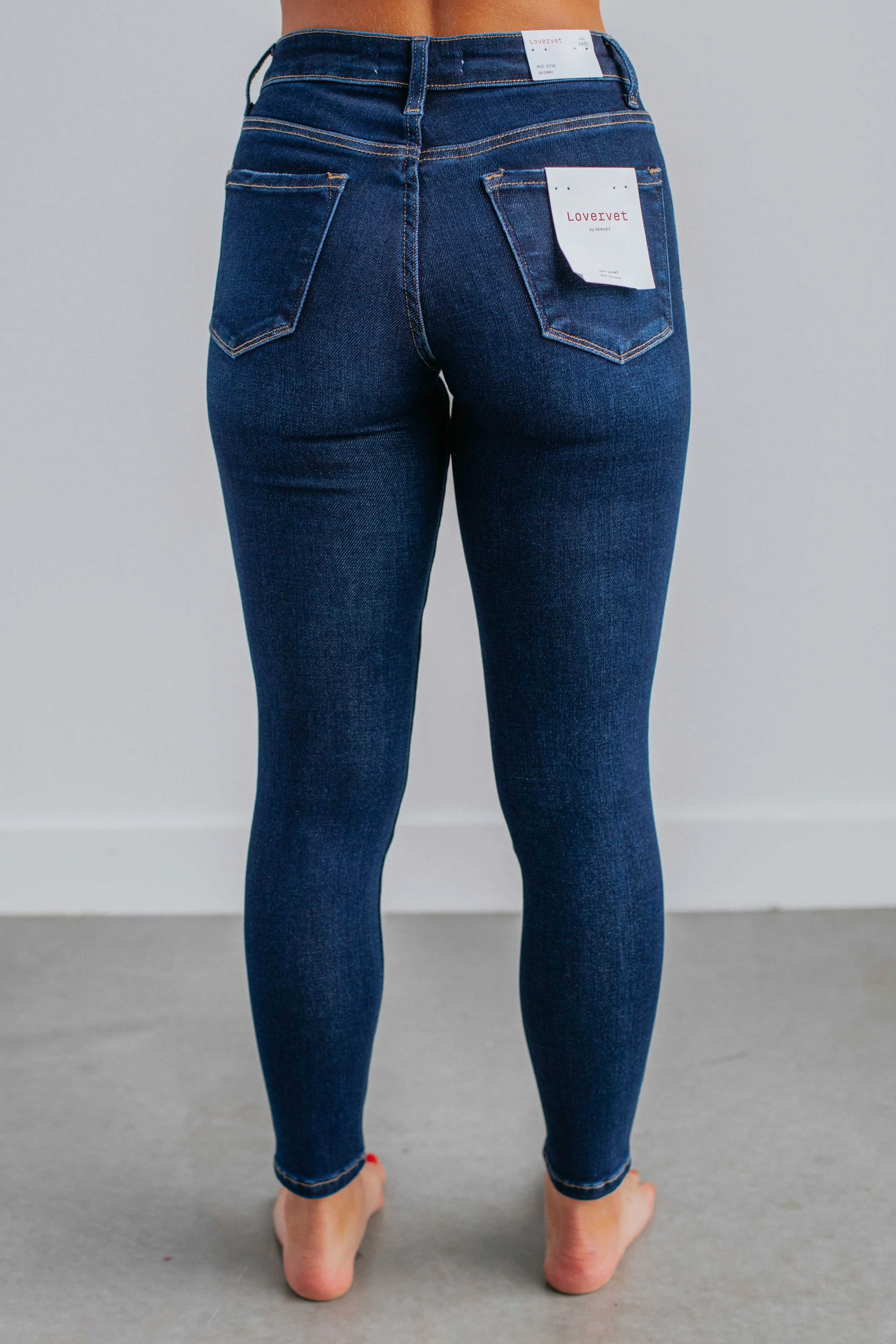 Harrington Vervet Jeans Versatile Waist Design