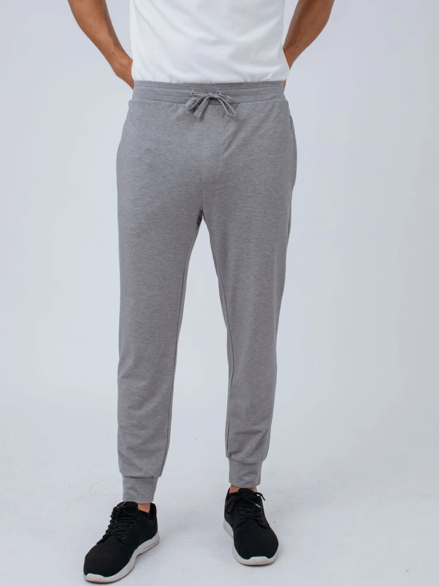 Heather Grey Day Off Jogger Active Lifestyle Eco Friendly Dye Process
