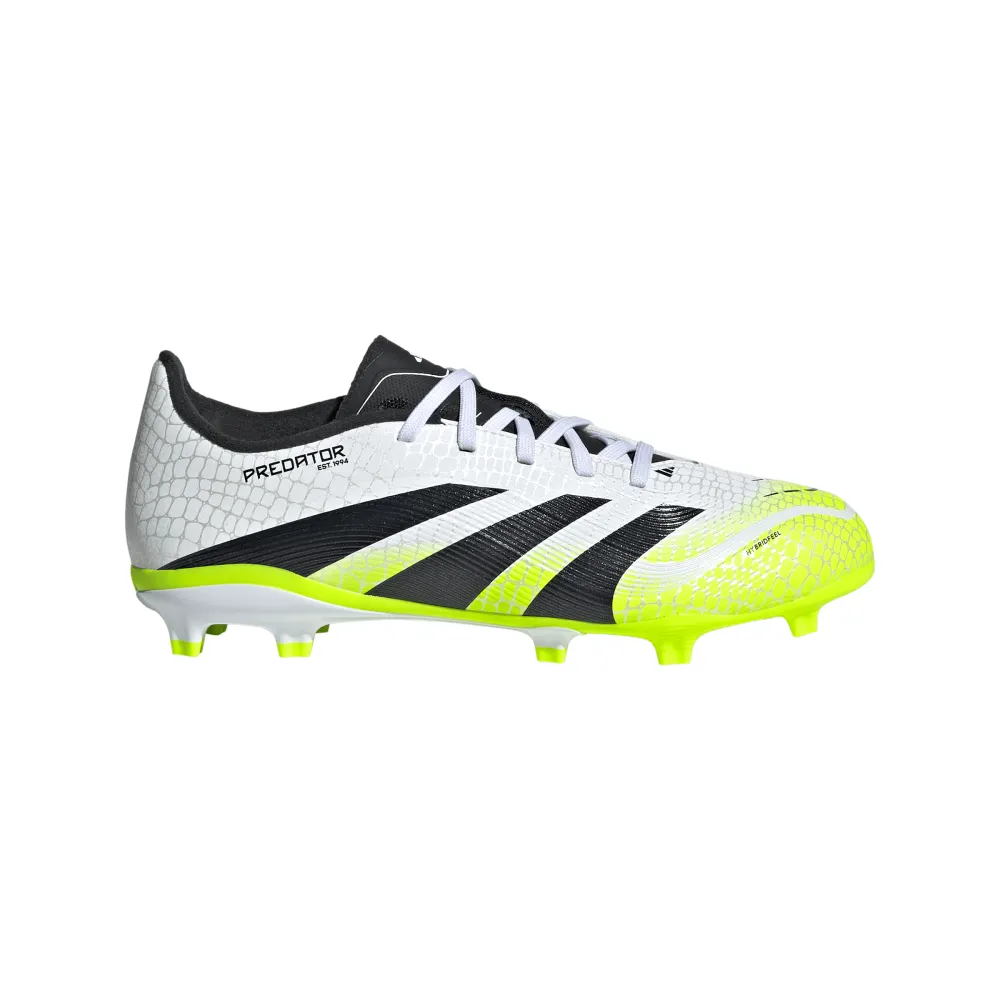 arena - use shoes running activity Adidas Predator League FG/MG Jnr Football Boots (White/Black/Lucid Lemon)