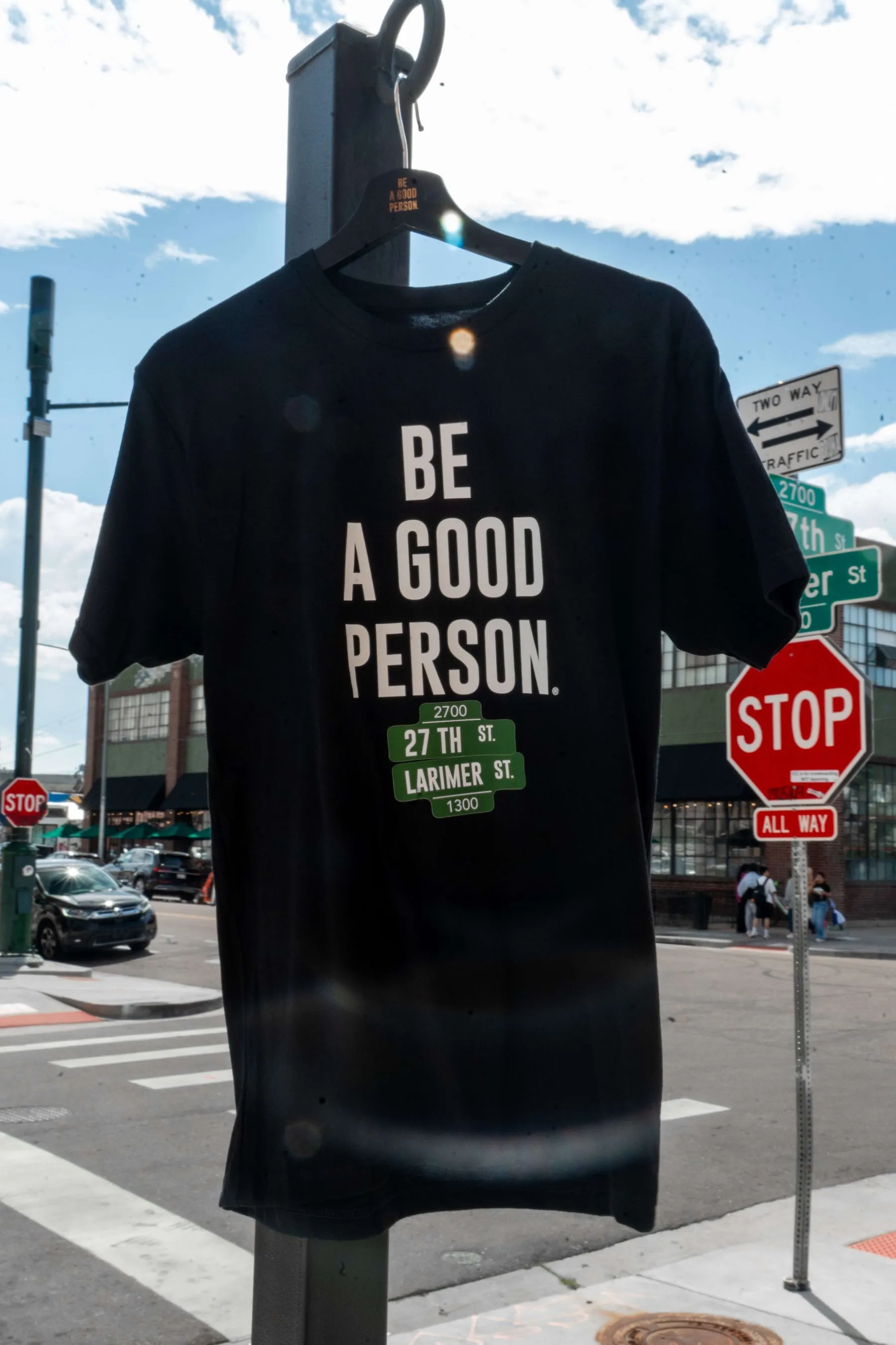 FadeResistantPrint All-Day Comfort Wear Homage T-Shirt - Black