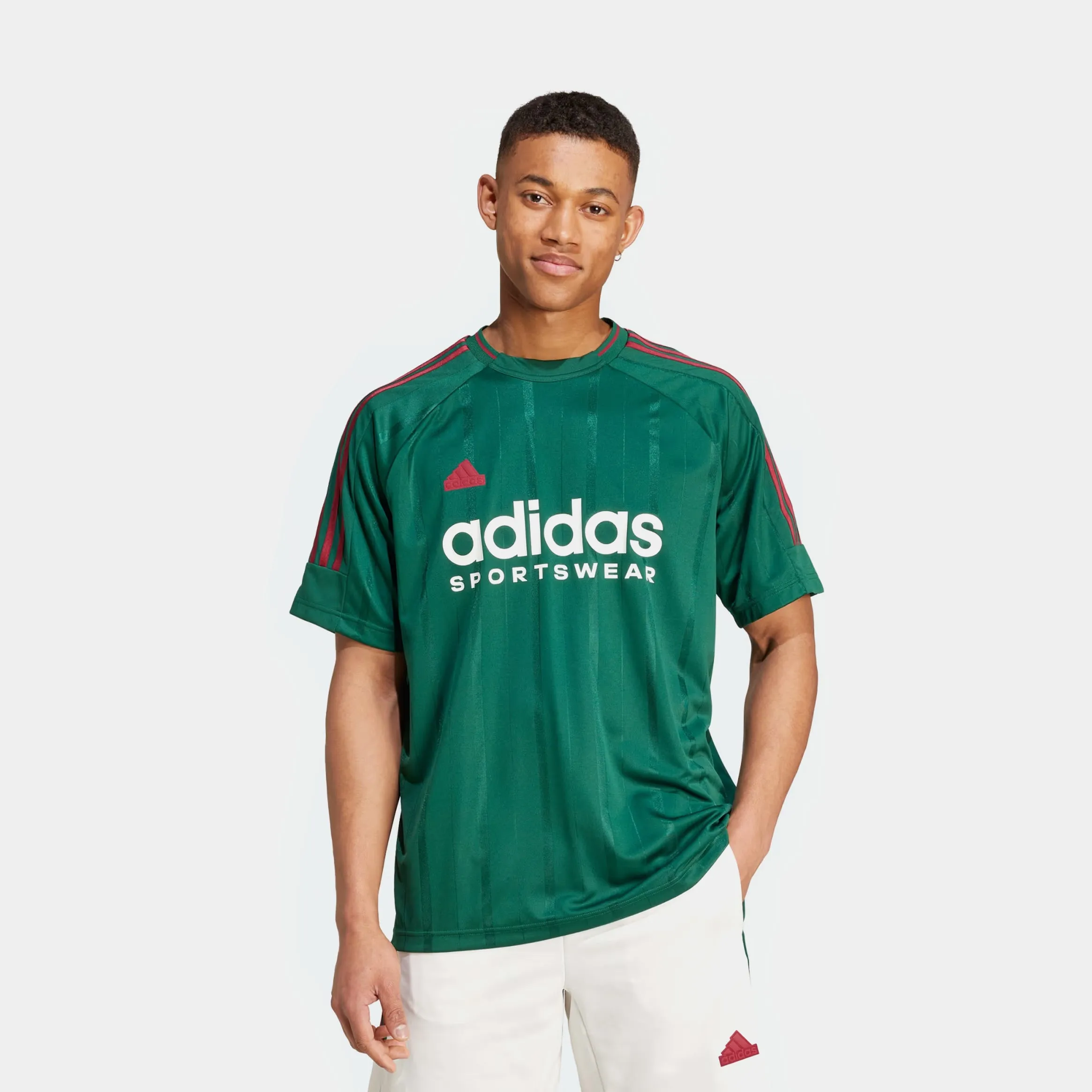 Compact Yarn Durability House Of Tiro Nations Pack Mens Jersey (Green/Red)