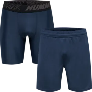 Hummel Men's Te Topaz Shorts Set 2-Pack Breezy Stretch jewelry