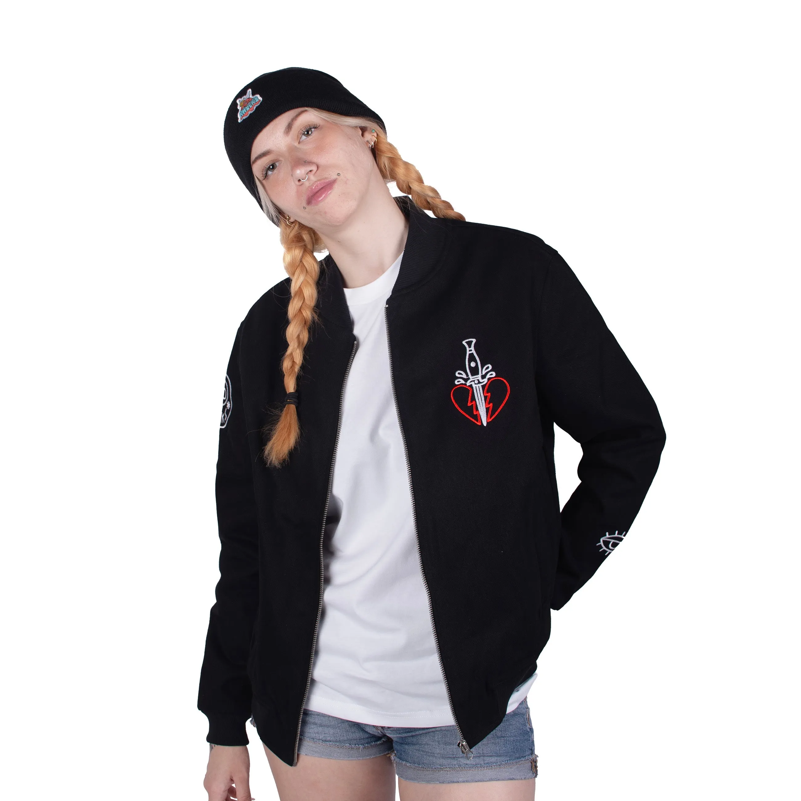 Stretch Fit Tear Resistant Hurt - Bomber Jacket