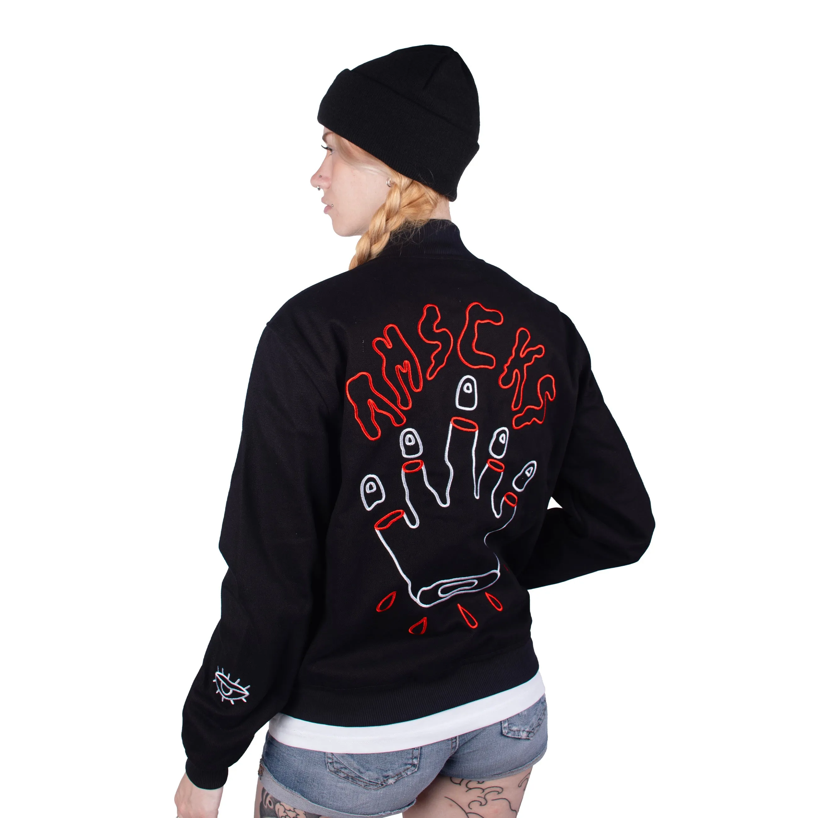 Articulated Ergonomic Fit Quick Release Buckle Mechanism Hurt - Bomber Jacket