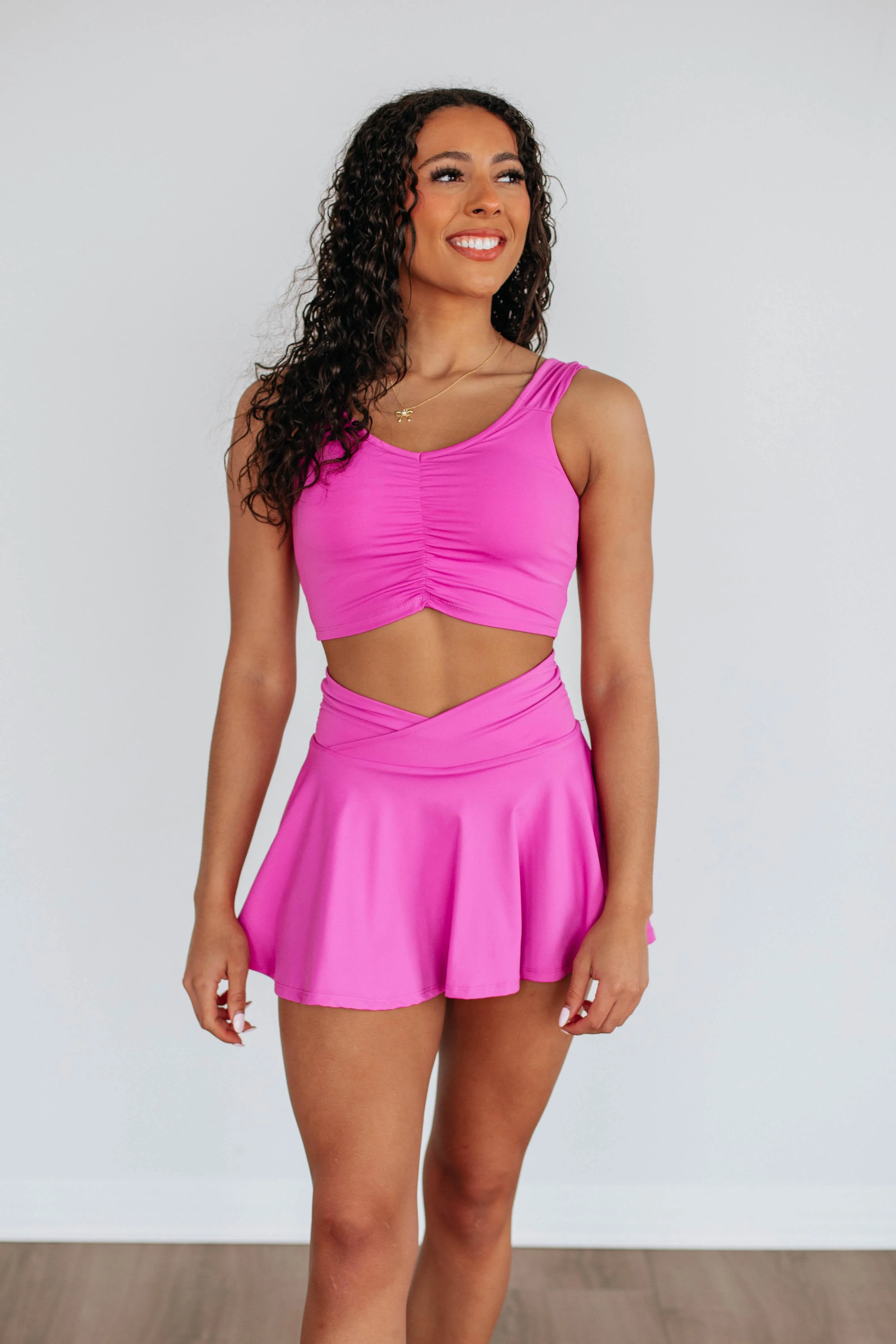 Beach Day Iggy Active Skirt - Orchid