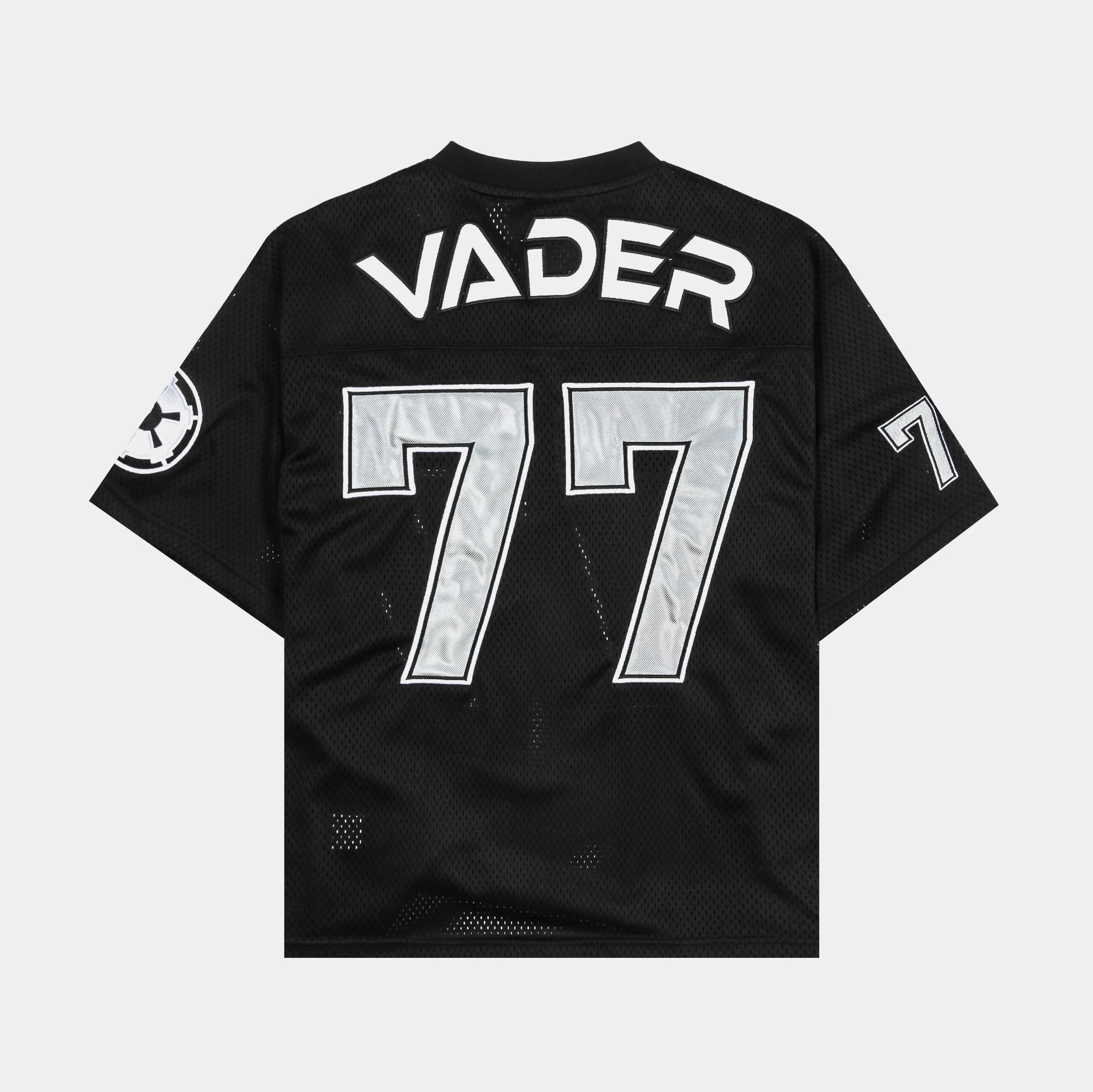 Shoe Palace Star Wars? DARTH VADER? Mens Jersey (Black/Silver) Feel Good Fit Tubular Body Mapping