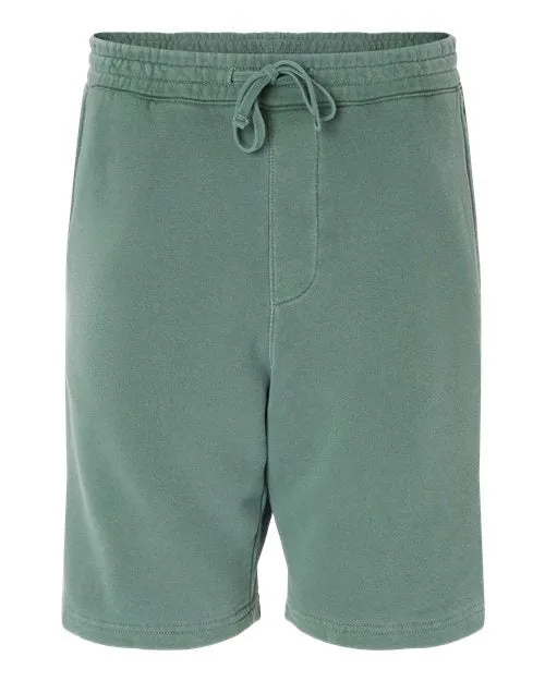 Independent Trading Co. Men's Pigment-Dyed Fleece Shorts Summer Wardrobe