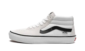 Skate Grosso Mid "White/Black" Teen Fun