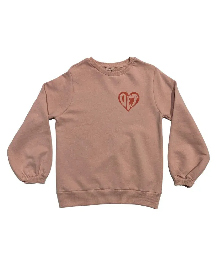 Ink Detroit - From Detroit with love - Balloon sleeve crew neck - Pink product high end luxury