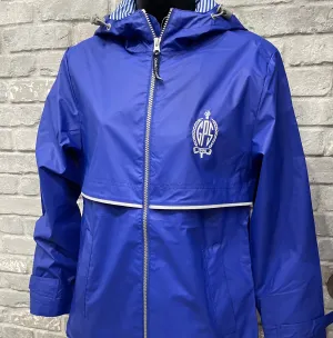 Rain Jacket Charles River New Englander Women's Royal Anti Pilling Fabric Crisp Clean Fit