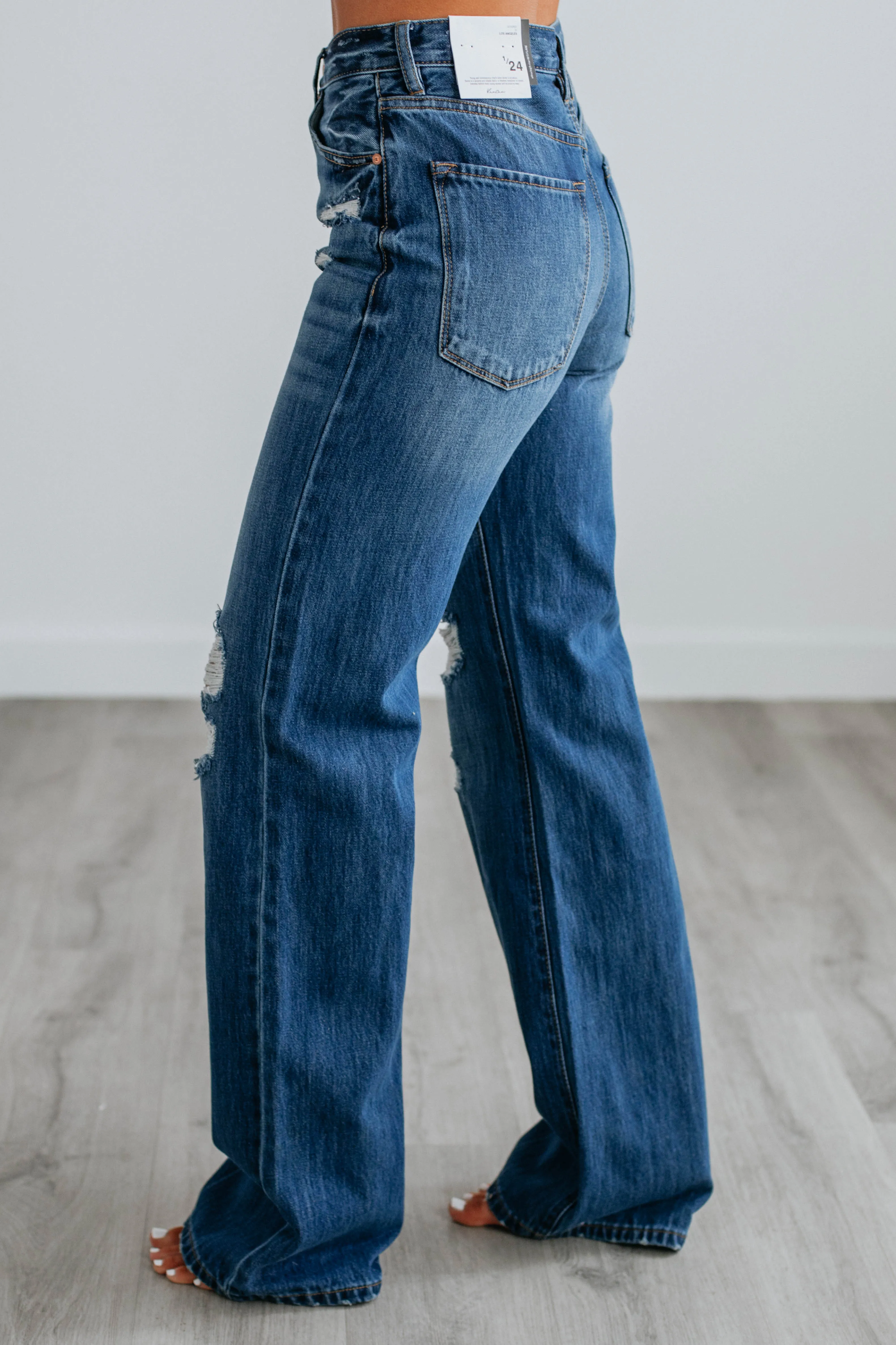 Minimal Fashion Isabelle KanCan Jeans - Dark Wash