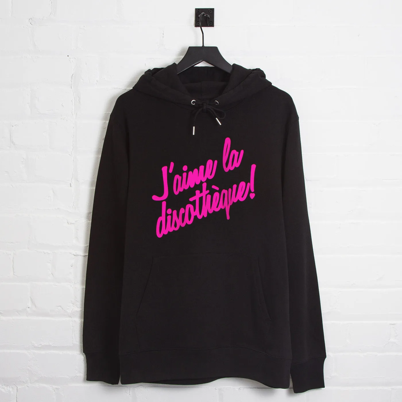 J'aime Discotheque - Hood - Black product inventory Sporty Fit