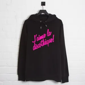 J'aime Discotheque - Hood - Black product inventory Sporty Fit