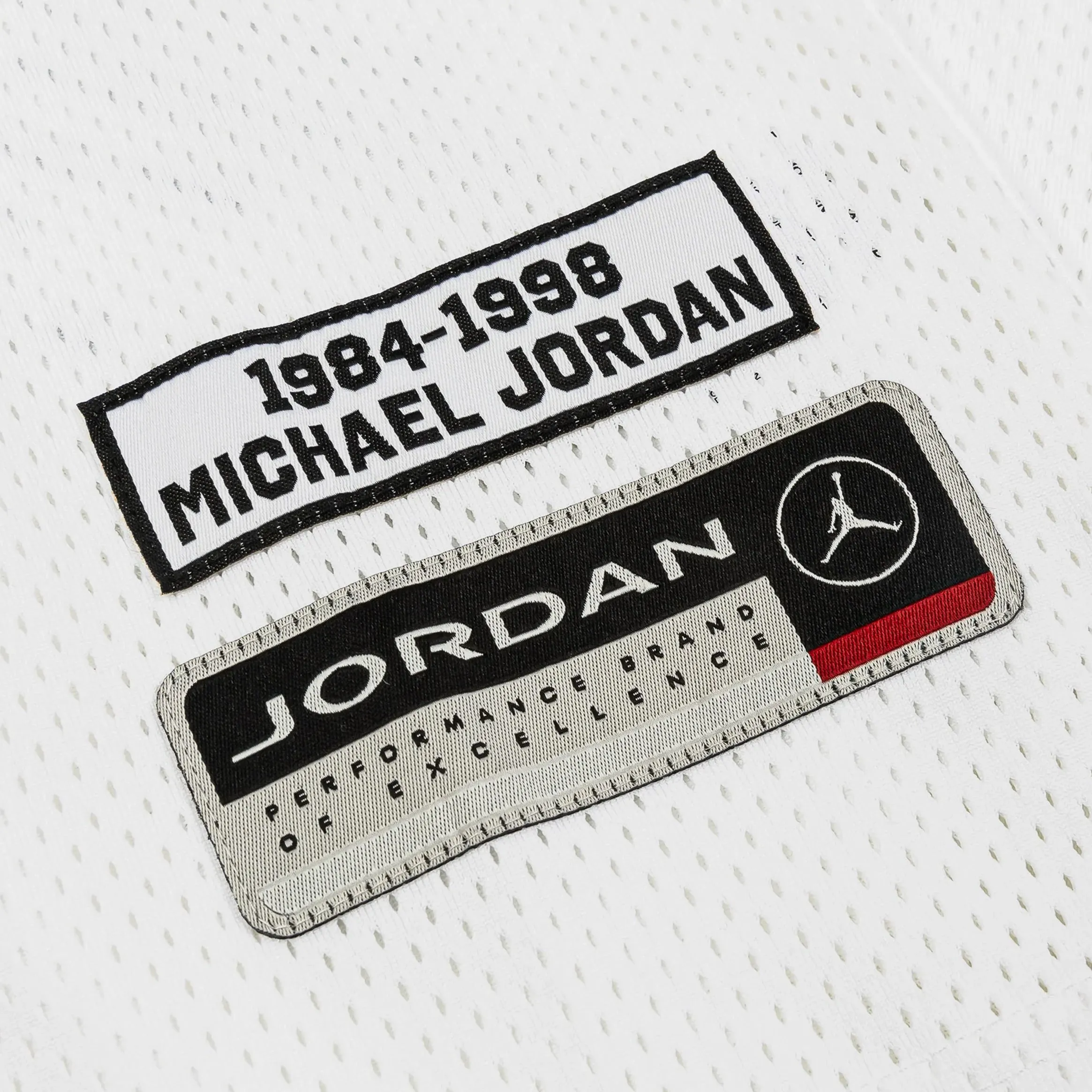 JDN 23 Essentials Mens Jersey (White/Red) Perfect Motion Muscle Motion