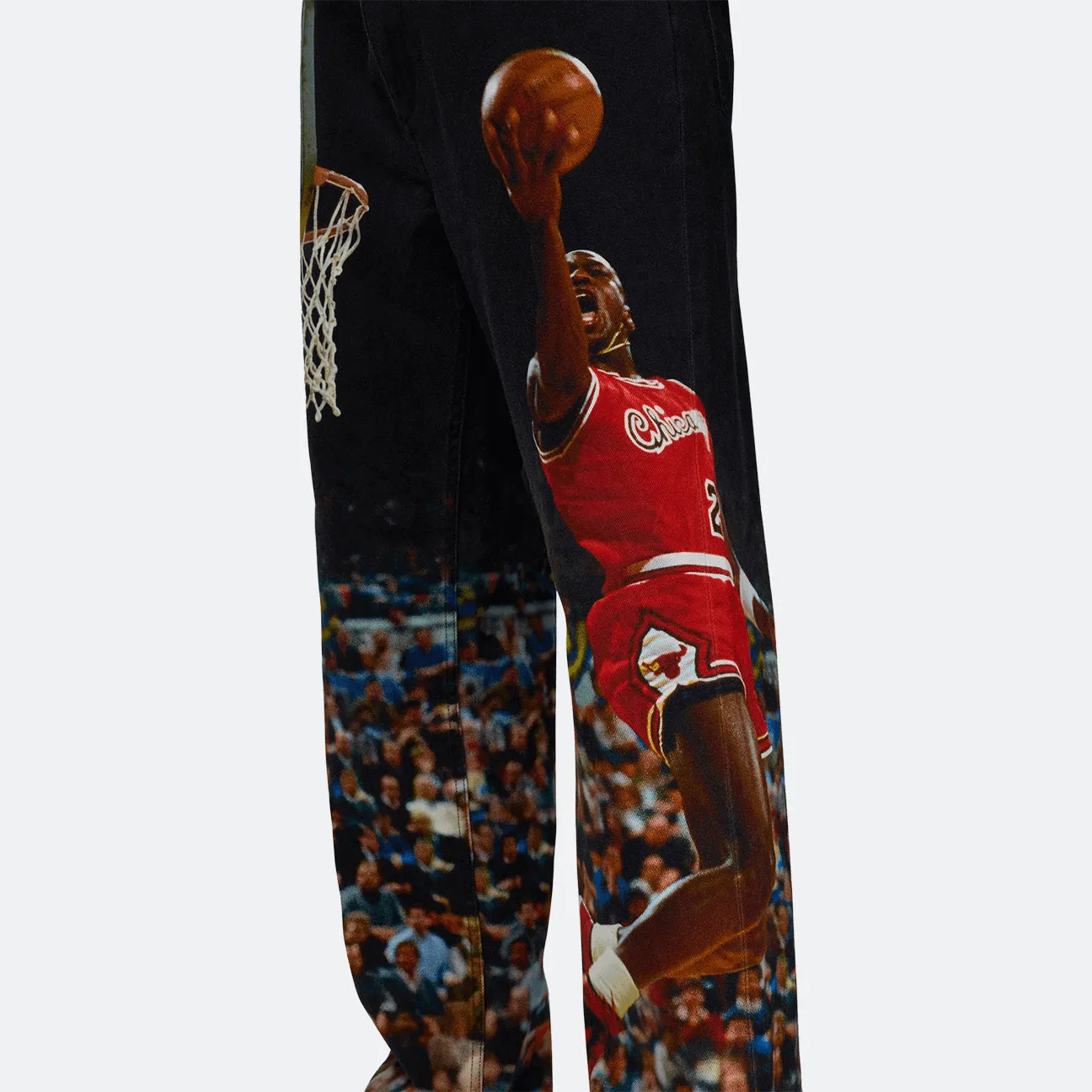 Jordan Printed Twill Pants Lightweight Material Hidden Zip Pockets