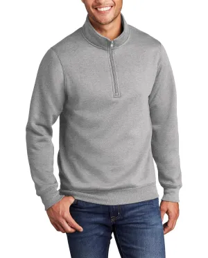 JustBlanks Men's Performance 1/4-Zip Pullover Sweatshirt Anti Pilling Finish