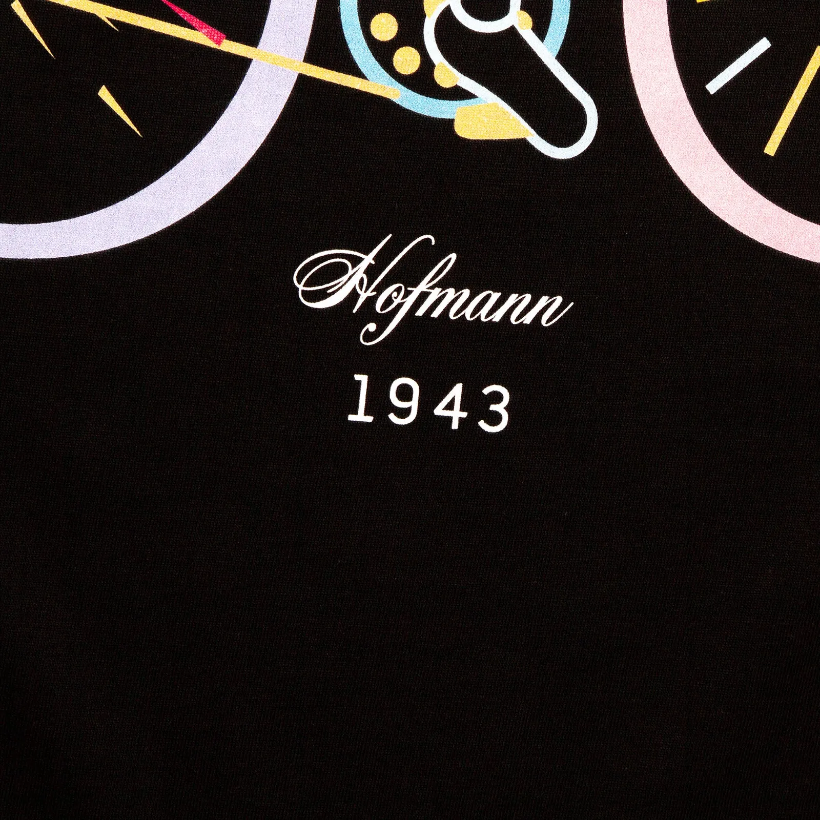 product swimming suitable buoyancy Kaleidoscopic Hofmann Front Print - Sweatshirt - Black