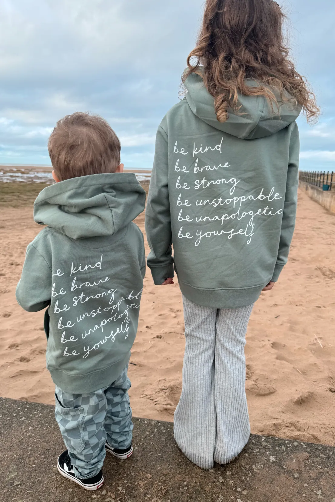 Zip-up Kids BE Hoodie