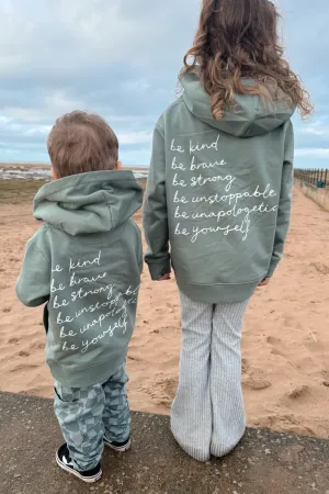 Zip-up Kids BE Hoodie