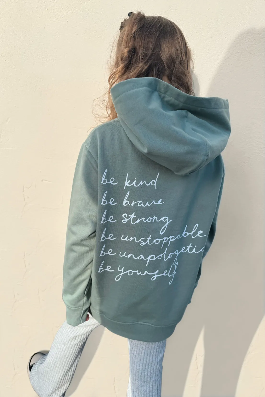 Kids BE Hoodie Fashion Relaxed