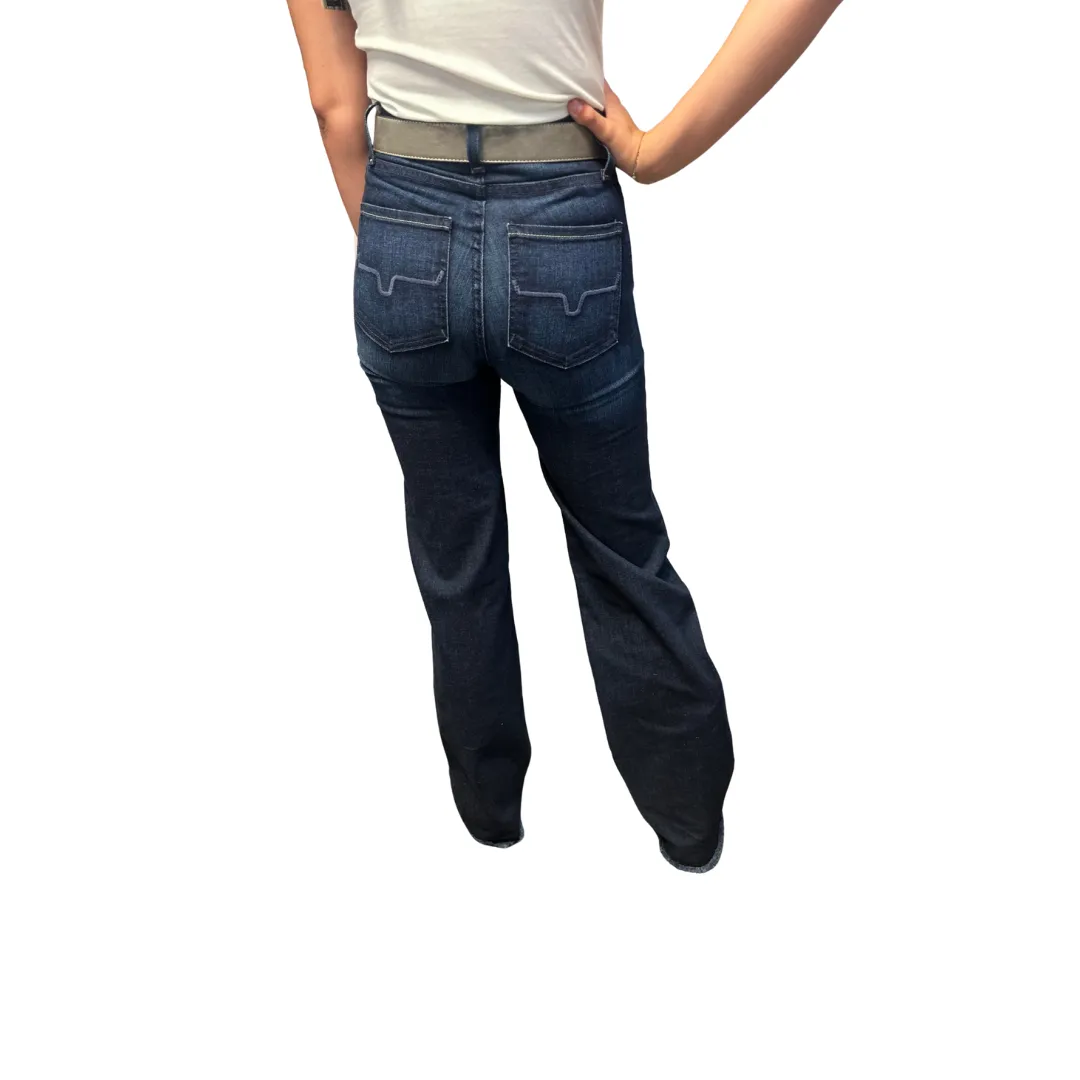 Kimes Ranch Women's Olivia Stovepipe Jean in Dark Wash Party Look Couple Look Earthy Always Fits