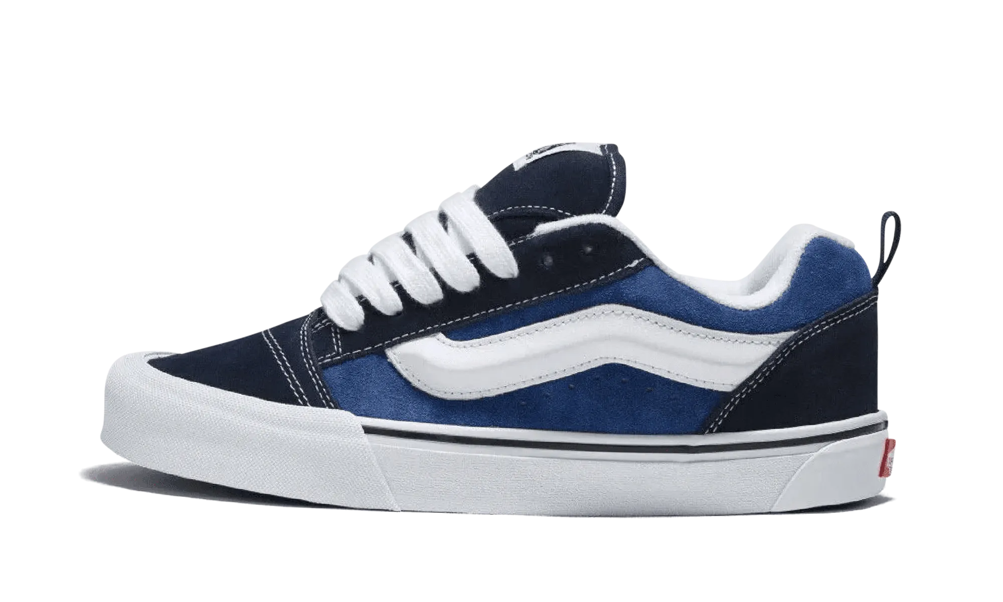 Knu Skool "Navy True White" Padded Tongue