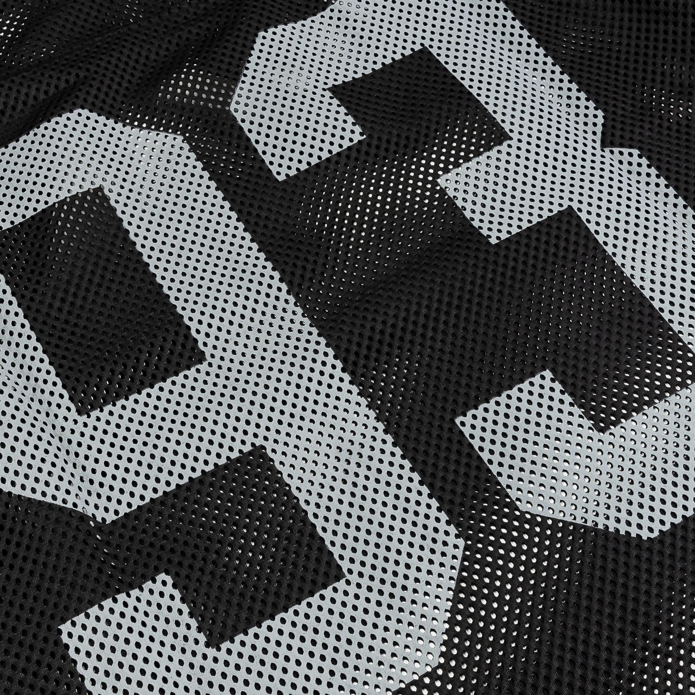 Eco Friendly Production Comfortable Gear Las Vegas Mesh Mens Jersey (Black/Silver)