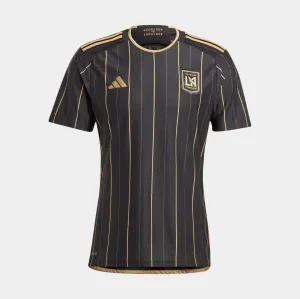 Los Angeles FC Home Mens Jersey (Black) Moisture Lock Reservoir tech fabric