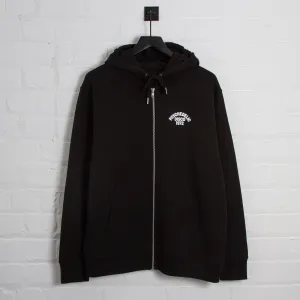 product customer retention 1972 Psychedelic Disco Crest - Zipped Hood - Black