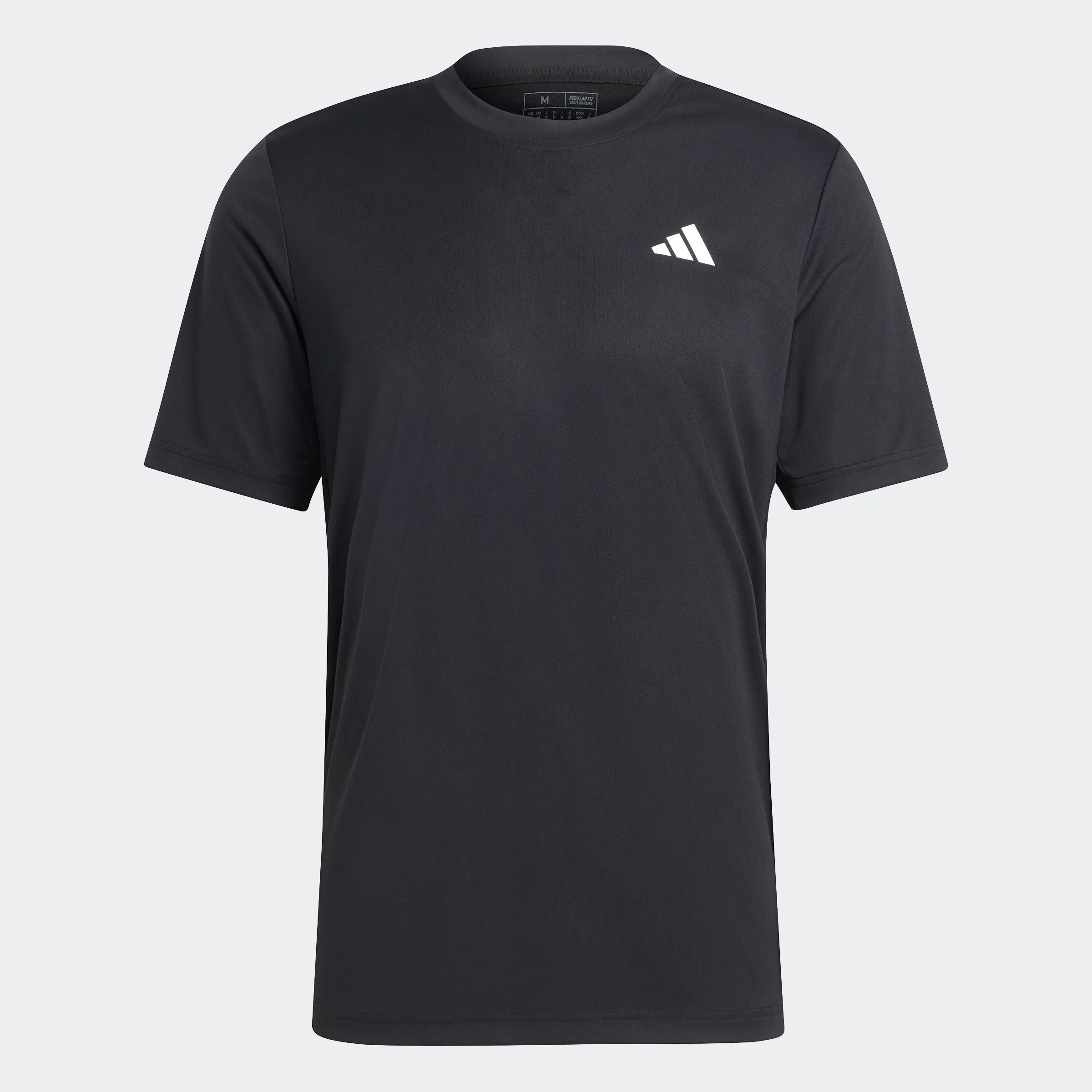 adidas Club Tennis T-Shirt | Black | Men's Light Breeze Stretch Wear