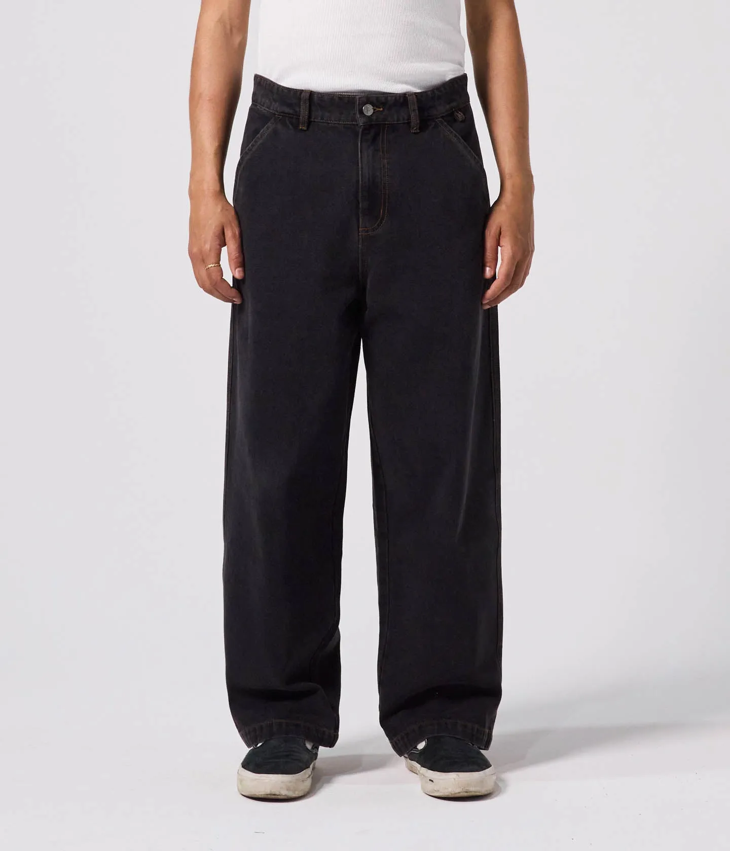 Flexible Motion REYNOLDS DENIM PANT 2.0 // WASHED BLACK