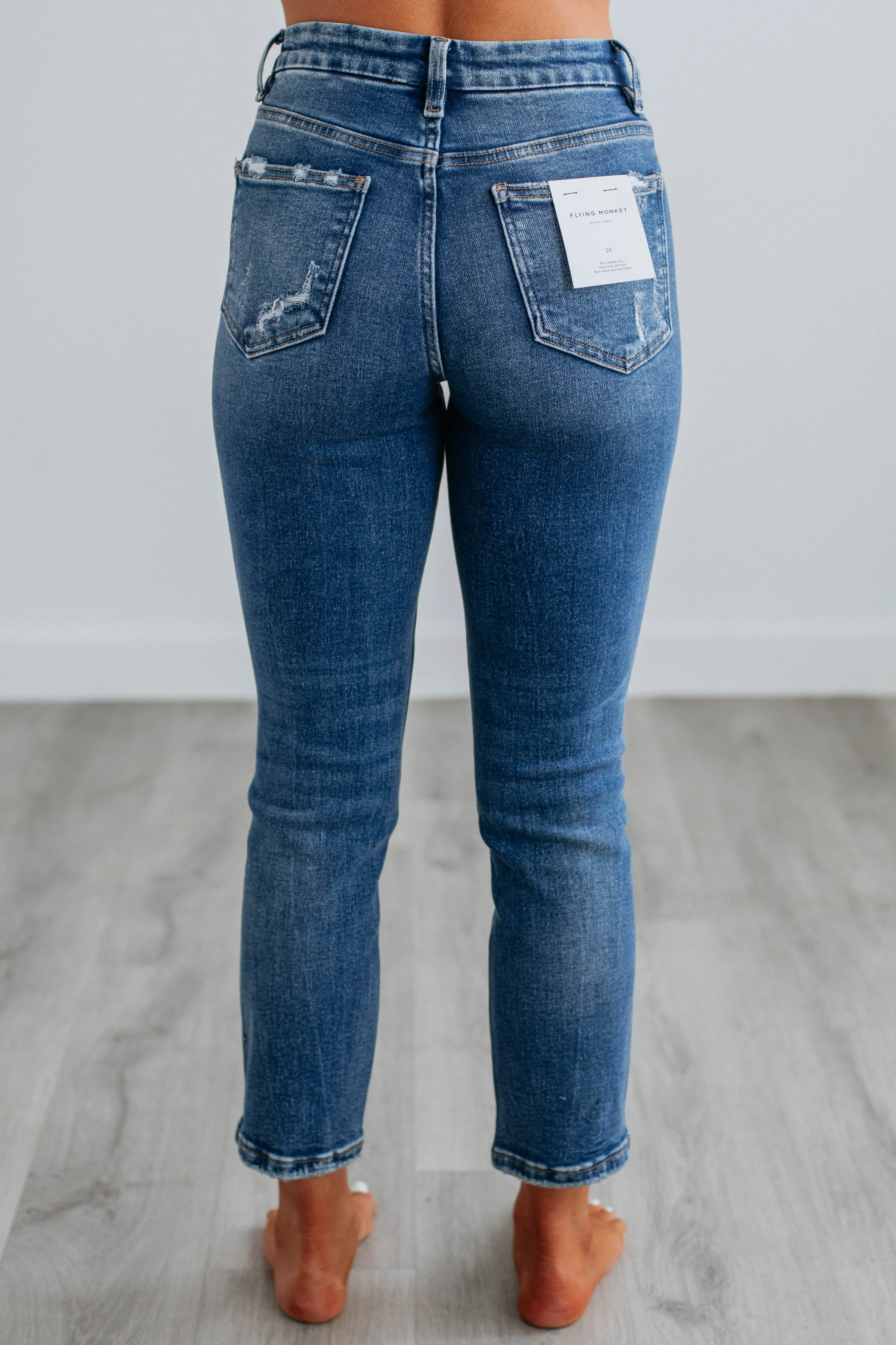 Colorfast Denim Lisha Flying Monkey Jeans