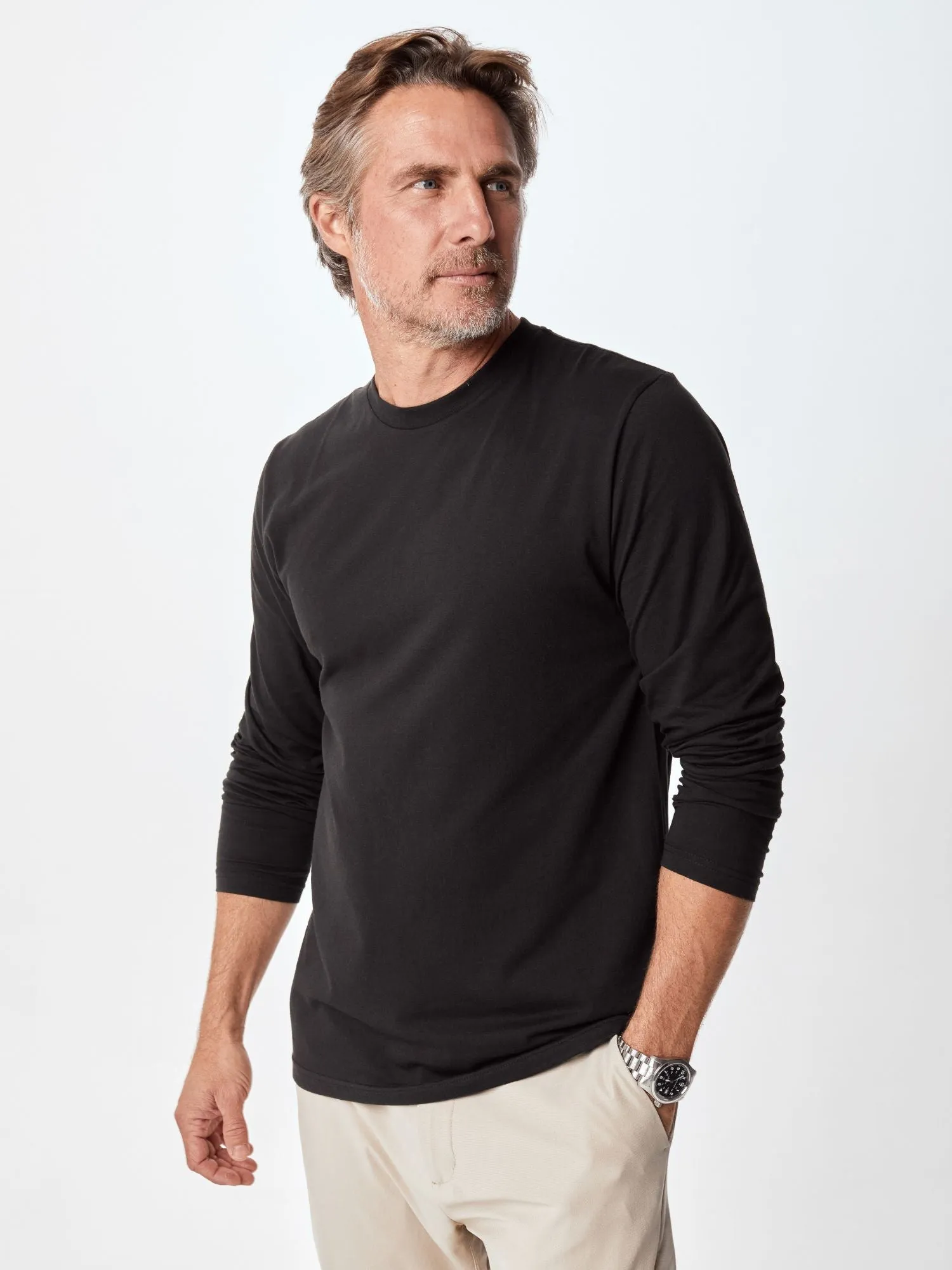 Long Sleeve Crew Staples 5-Pack Soft Layers