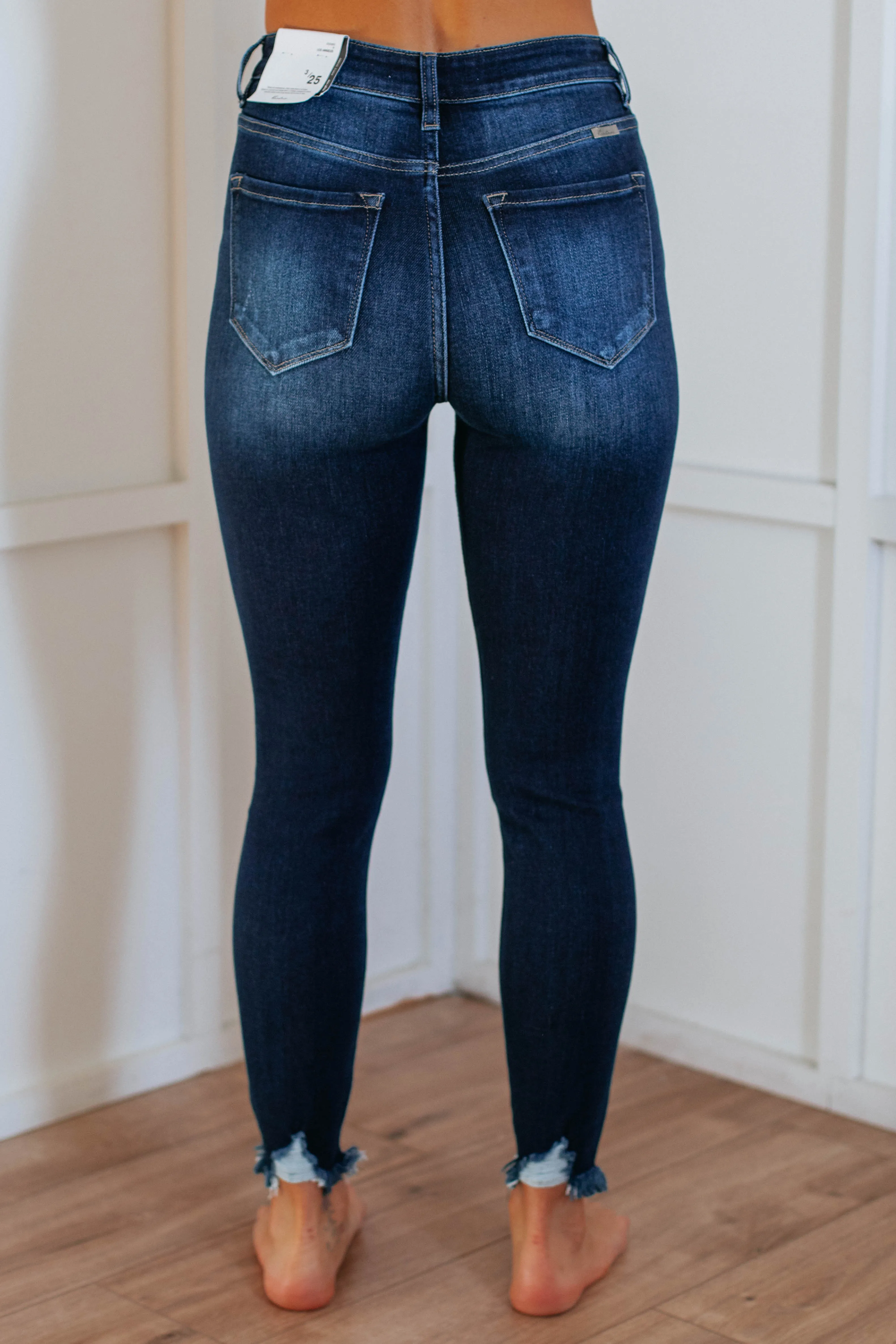 Layered Knee Panels Sadie KanCan Jeans
